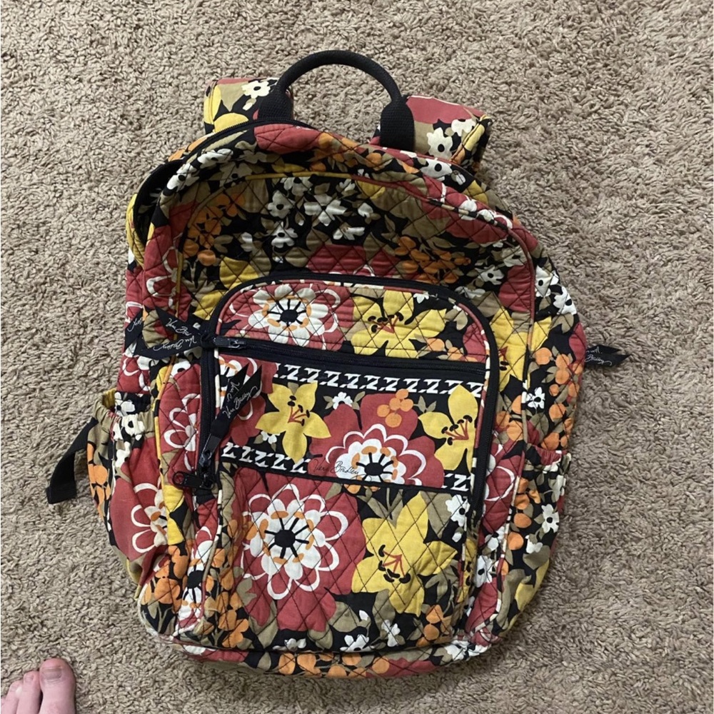 Vera Bradley Multicolor Floral Backpack